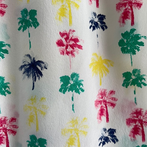 🌴 JOIE Aruna Silk Palm Sleeveless Blouse, Small. - Picture 7 of 7